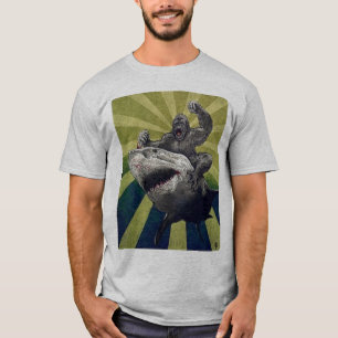 Camiseta Tiburón del montar a caballo