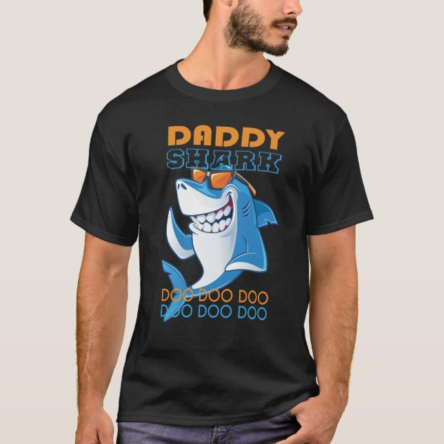 Camiseta Tiburón del papá (Anverso)