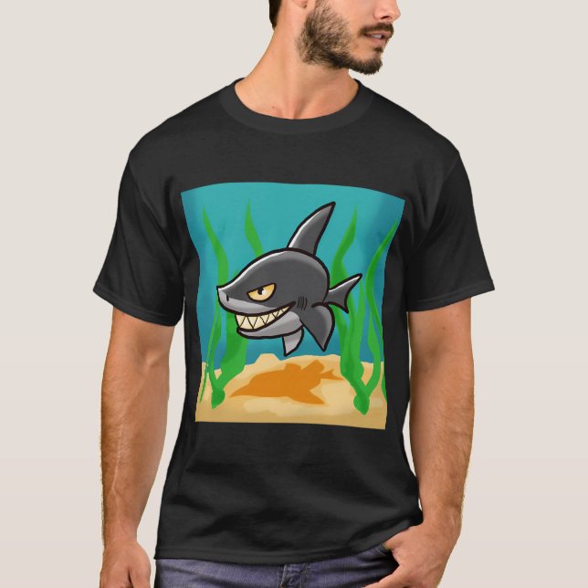 Camiseta Tiburón dentudo (Anverso)
