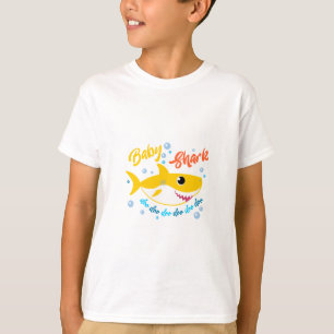 Camiseta Tiburón Doo Doo Doo del bebé