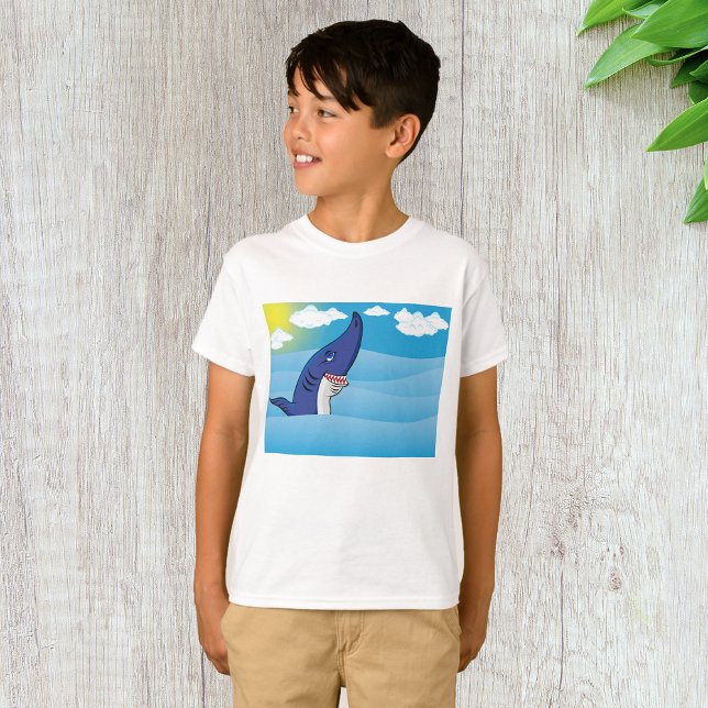 Camiseta Tiburón En El Océano (Subido por el creador)
