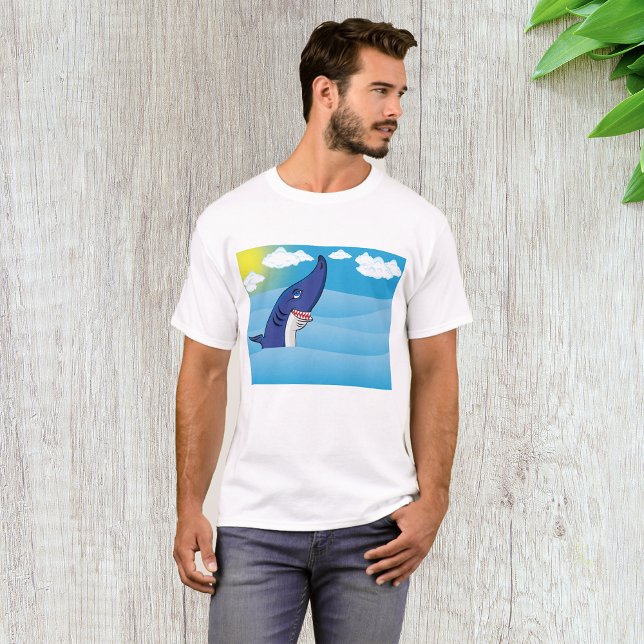 Camiseta Tiburón En El Océano (Subido por el creador)