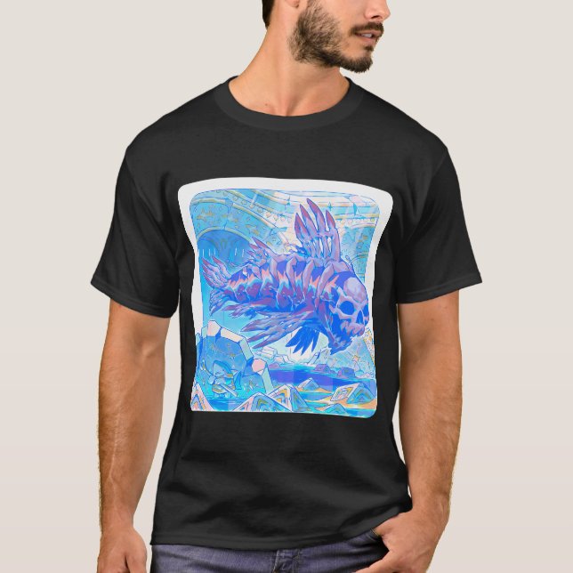 Camiseta Tiburón extraño (Anverso)