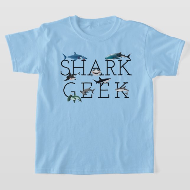 Camiseta Tiburón geek (Distribución)