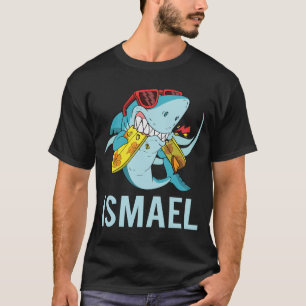 Camiseta Tiburón gracioso - Nombre de Ismael