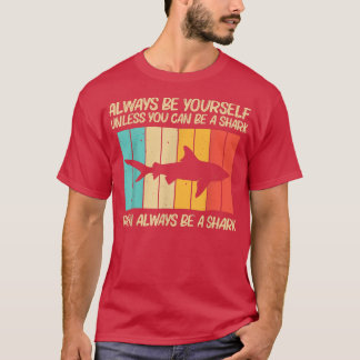 Camiseta Tiburón gracioso para hombres mujeres tigres marti