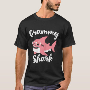 Camiseta Tiburón Grammy Día de la Madre Abuela Divertida