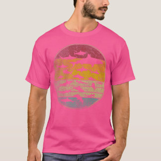 Camiseta Tiburón, gran blanco, cabeza de martillo, toro, ga