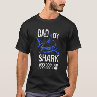 Camiseta Tiburón grande del Grunge del tiburón DOO DOO del