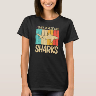 Camiseta Tiburón Guay Para Hombres Mujeres Animales Del Océ