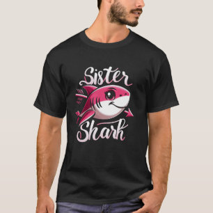 Camiseta Tiburón Hermana Tiburón Divertido Pareja Familia p