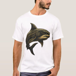 Camiseta Tiburón intrépido - Sumergirse en el poder