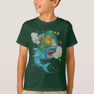 Camiseta Tiburón irlandés del montar a caballo del