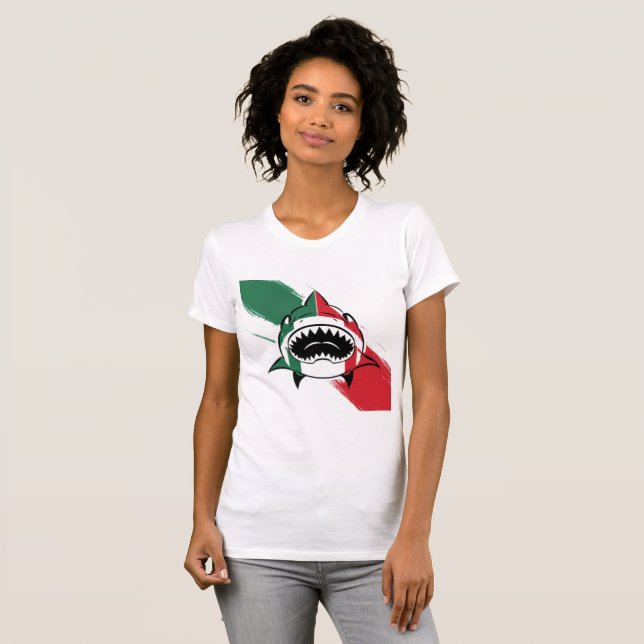 Camiseta Tiburón italiano (Anverso completo)
