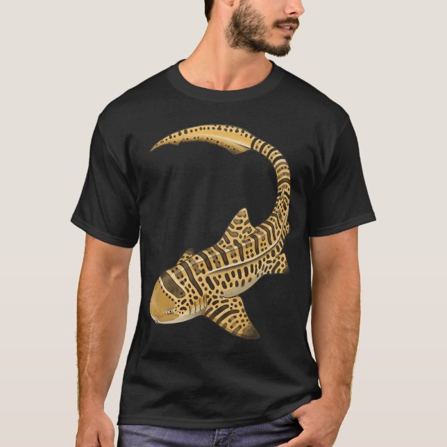 Camiseta Tiburón leopardo (Anverso)