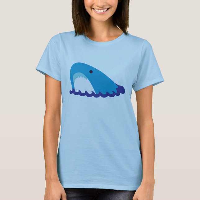 Camiseta Tiburón lindo (Anverso)