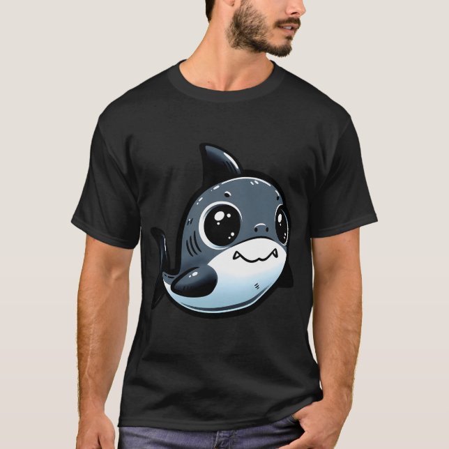Camiseta Tiburón lindo (Anverso)