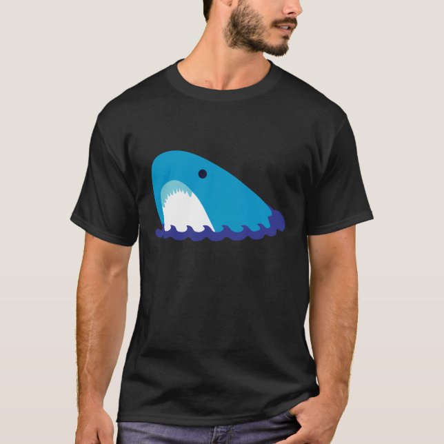 Camiseta Tiburón lindo (Anverso)