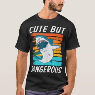 Camiseta Tiburón lindo pero peligroso