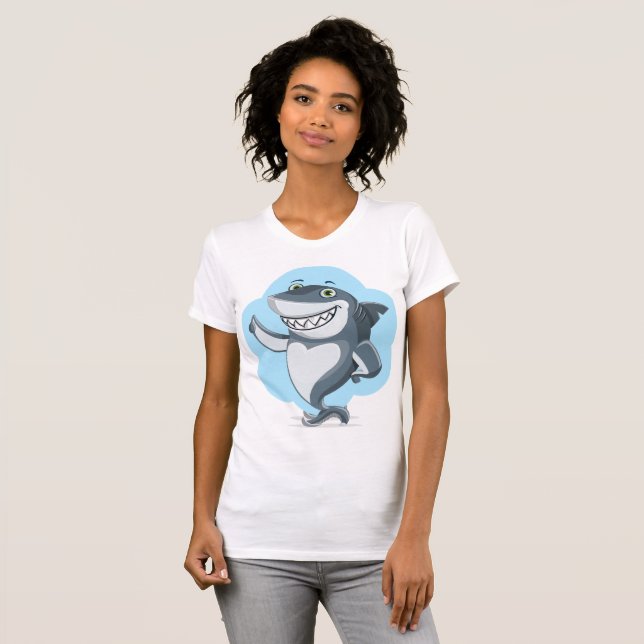 CAMISETA TIBURÓN MAMÁ (Anverso completo)