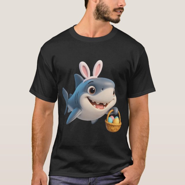 Camiseta Tiburón marrajo de Pascua (Anverso)