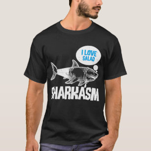 Camiseta Tiburón marrón vintage de la biología marina