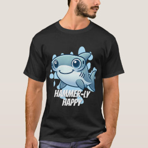 Camiseta Tiburón martillo feliz a más no poder