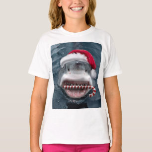 Camiseta Tiburón navidad