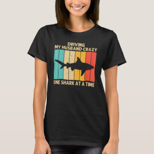 Camiseta Tiburón Para Mujeres Mamá Hammerhead Tiger Sharks