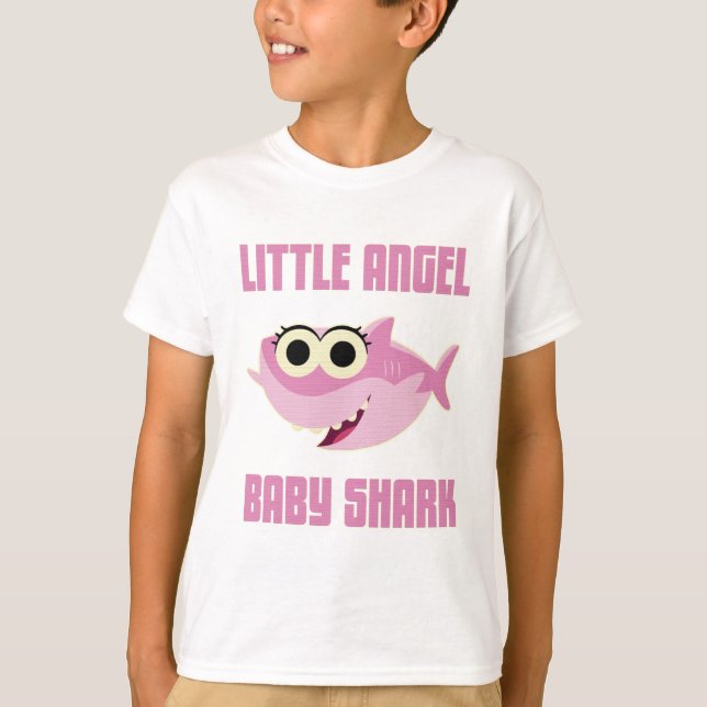 Camiseta Tiburón pequeño Angel Baby (Anverso)