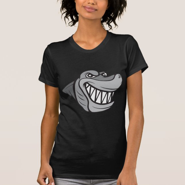 Camiseta ¡Tiburón!  ¡Personalizable! (Anverso)