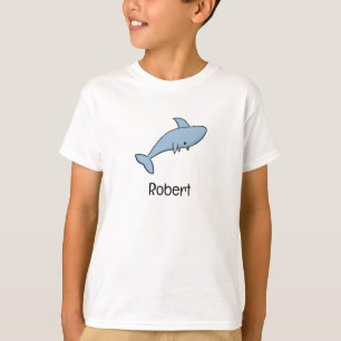 Camiseta Tiburón Personalizado personalizado para niños