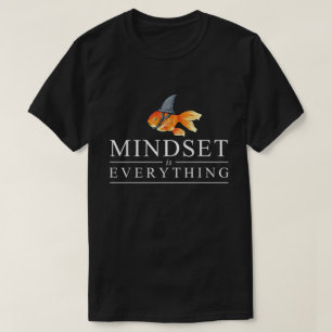 Camiseta Tiburón Pez Mentalidad Lo Es Todo