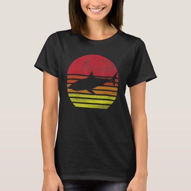 Camiseta Tiburón retro (Anverso)