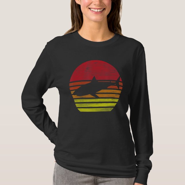 Camiseta Tiburón retro (Anverso)