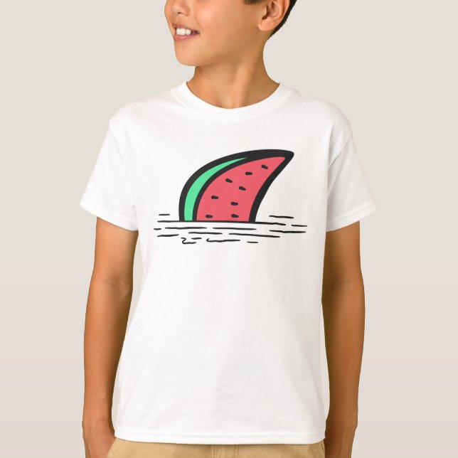 Camiseta Tiburón sandía (Anverso)