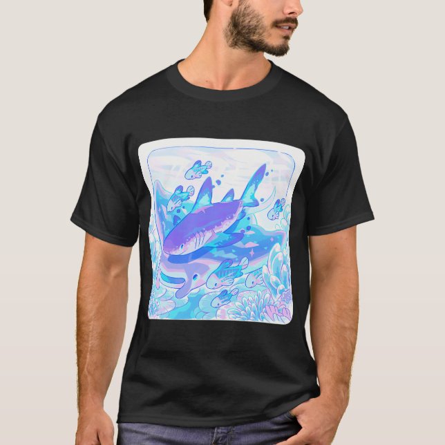 Camiseta Tiburón sin aleta (Anverso)