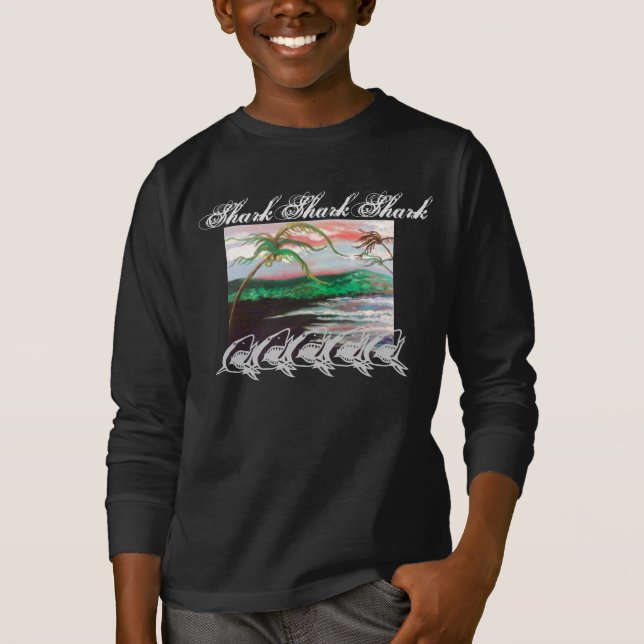 Camiseta Tiburón tiburón (Anverso)