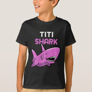 Camiseta Tiburón Titi Divertida Familia Cool 