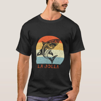 Camiseta Tiburón Tribal de Vacaciones en La Jolla Californi