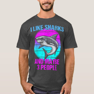Camiseta Tiburón vestido de tiburón adulto niños divertidos