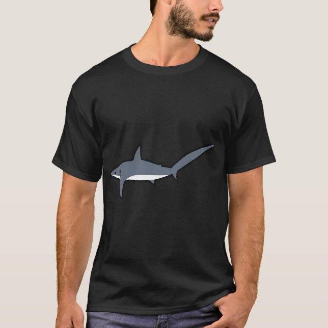 Camiseta Tiburón zorro (Anverso)
