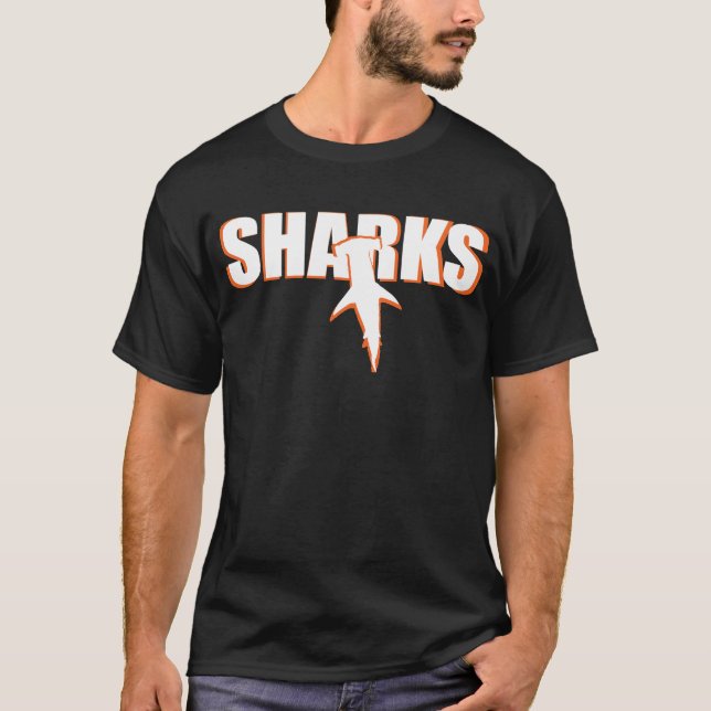Camiseta ¡Tiburones! (Anverso)