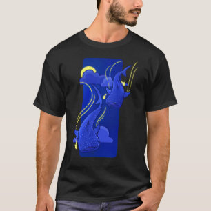 Camiseta Tiburones Ballena En El Cielo