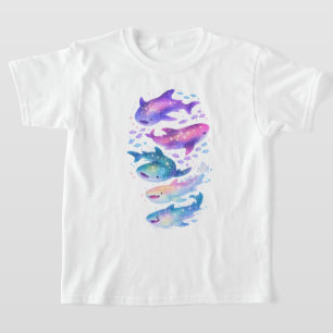 Camiseta Tiburones de la Galaxia Cósmica