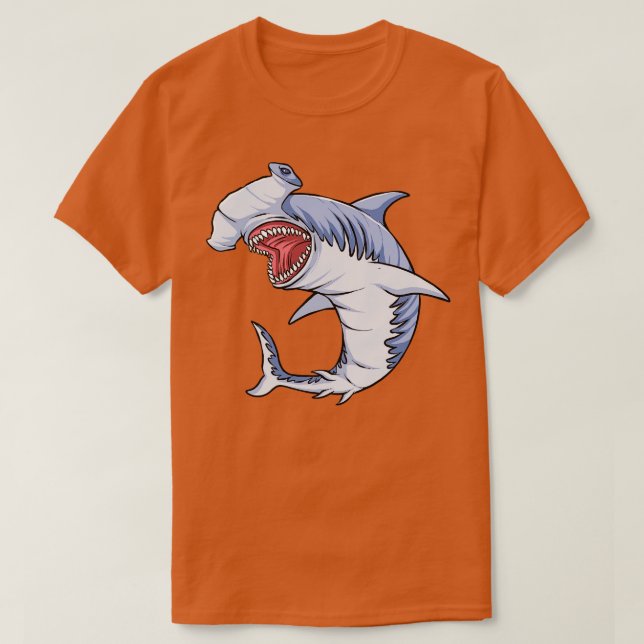 Camiseta Tiburones Hammerhead (Diseño del anverso)