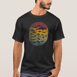 Camiseta Tiburones Peces Océano Animales Naturaleza Estilo