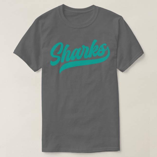 Camiseta Tiburones retro San José (Diseño del anverso)