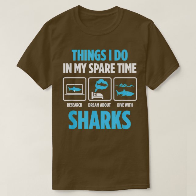 Camiseta Tiburones Y Pescados Graciosos Tiburón Ballena (Diseño del anverso)