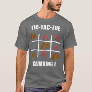 Camiseta Tic Tac Toe Climbing siempre ganaTShirt